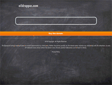 Tablet Screenshot of oildropper.com